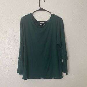 Amazon green off the shoulder top